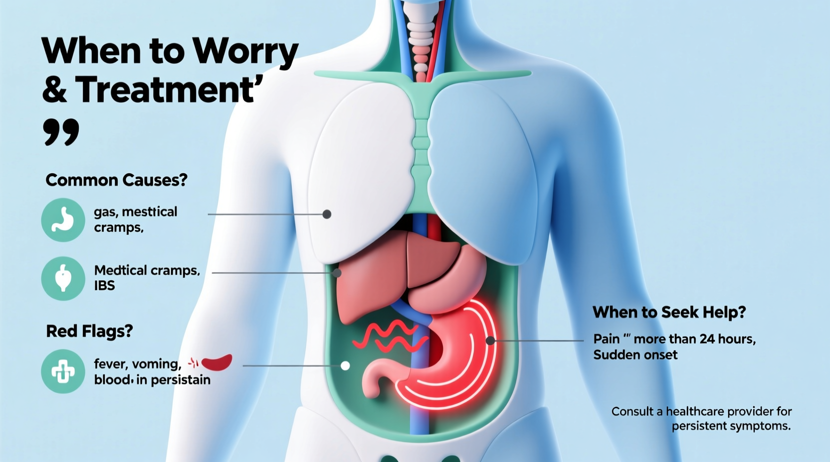 lower stomach pain causes when to worry and treatment