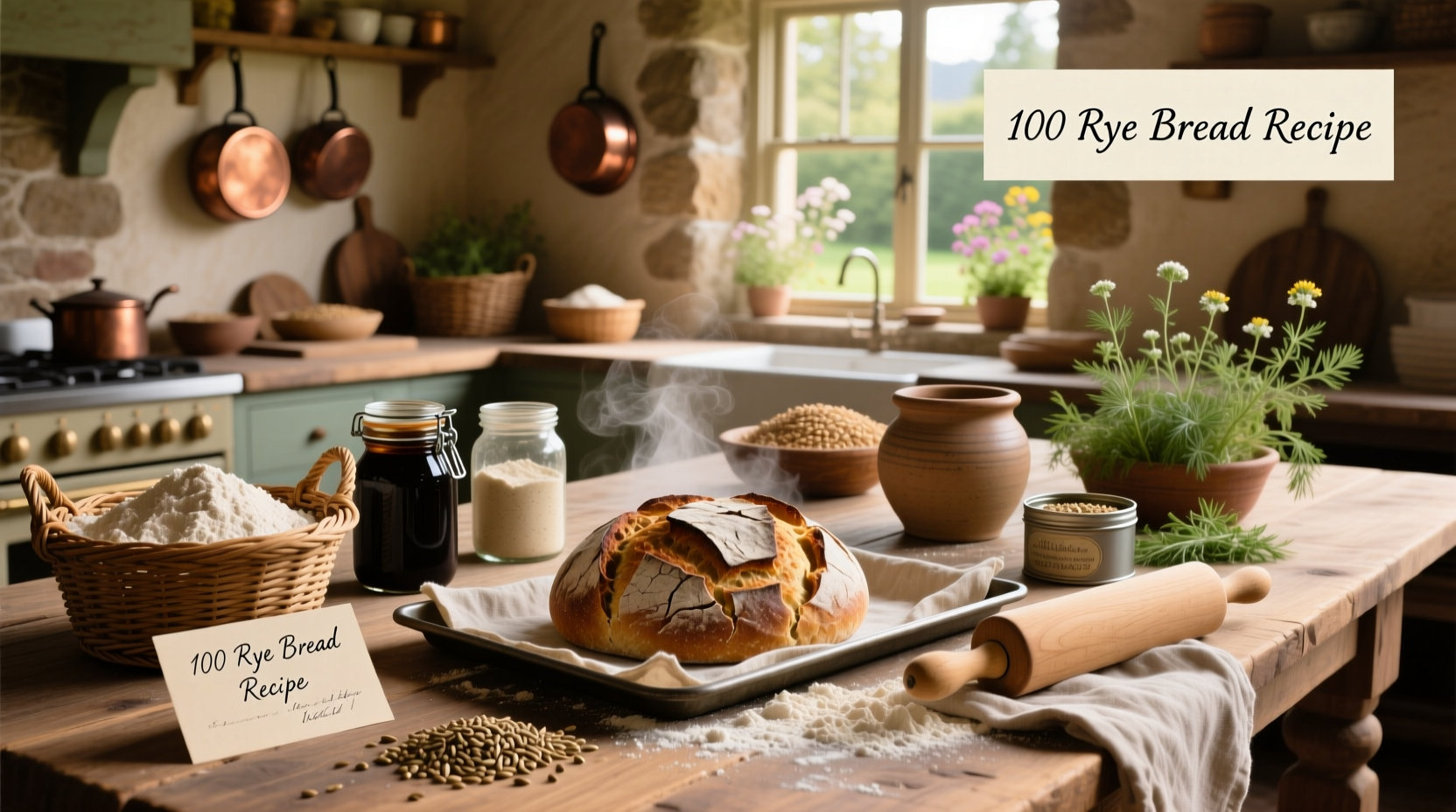 100% rye bread recipe guide