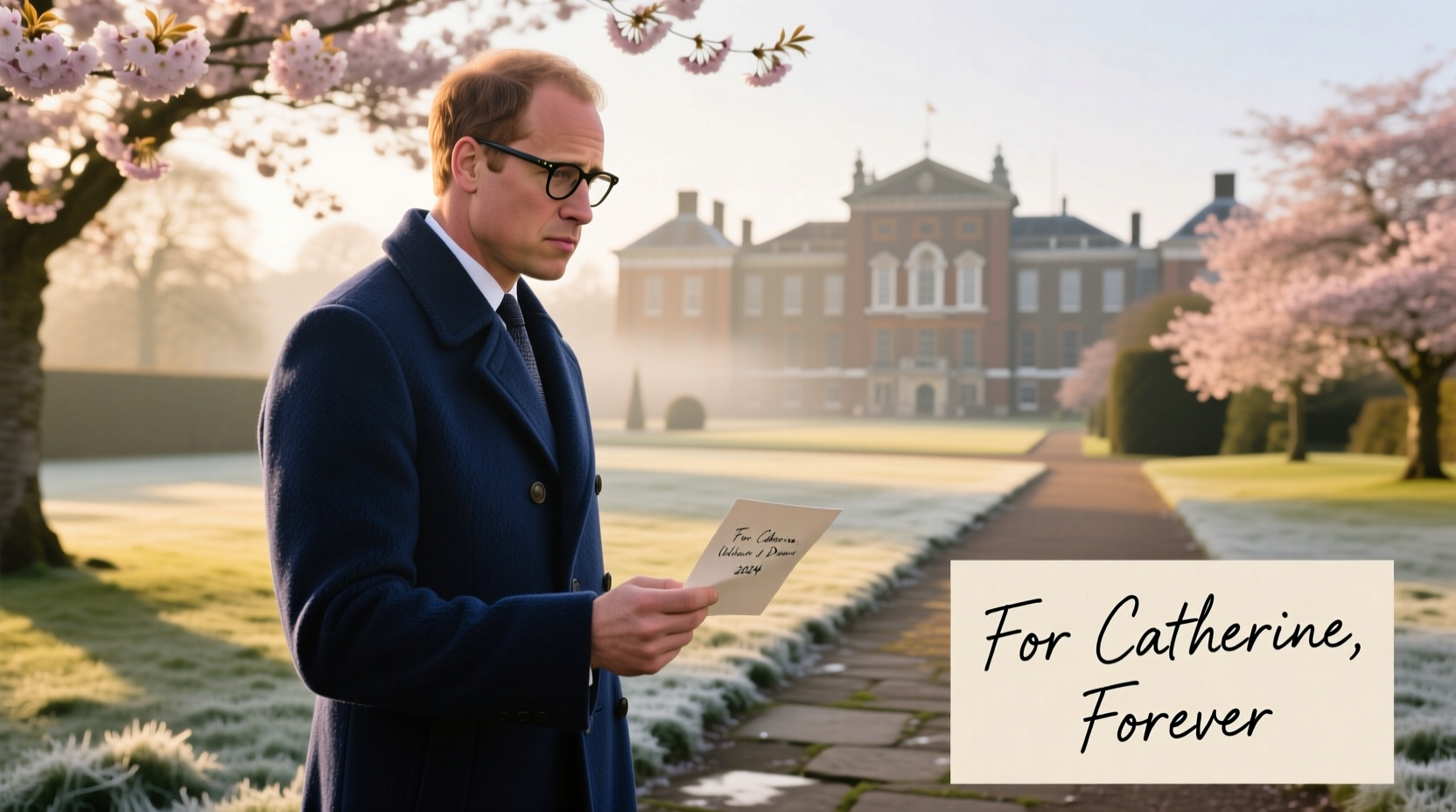 where was prince william on valentines day