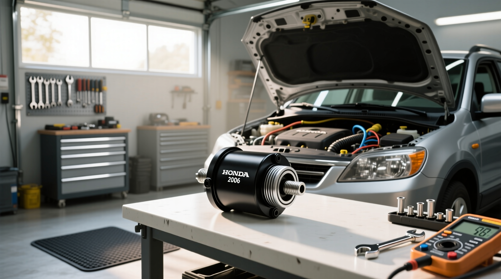 2006 honda cr v fuel filter guide