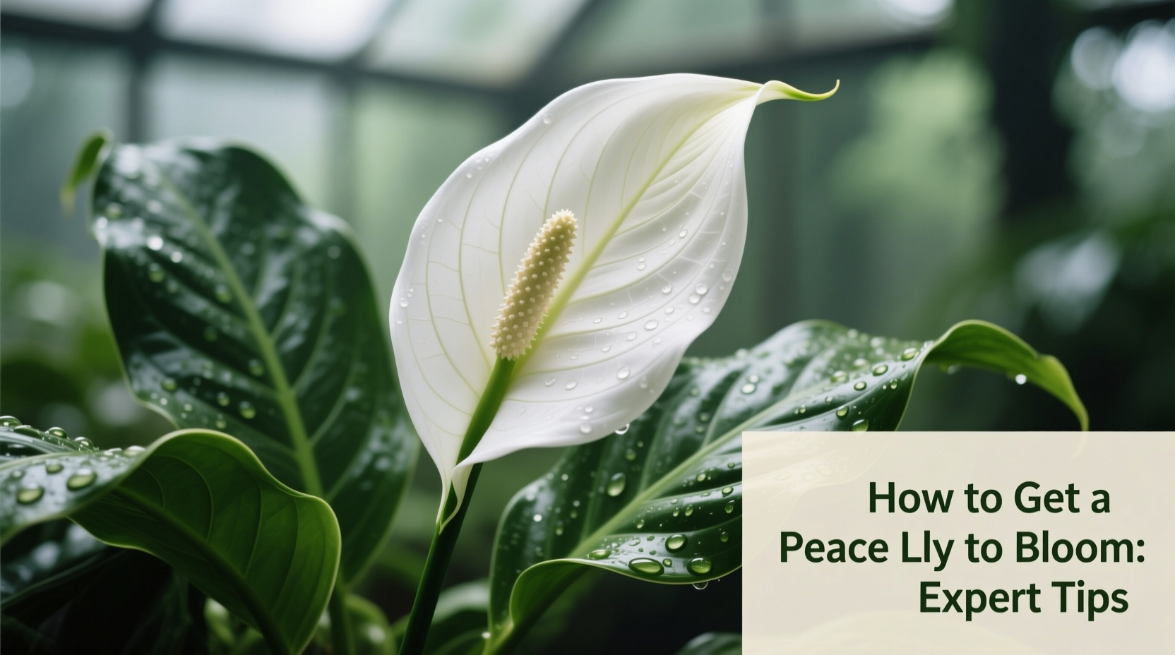 How to Get a Peace Lily to Bloom: Expert Tips