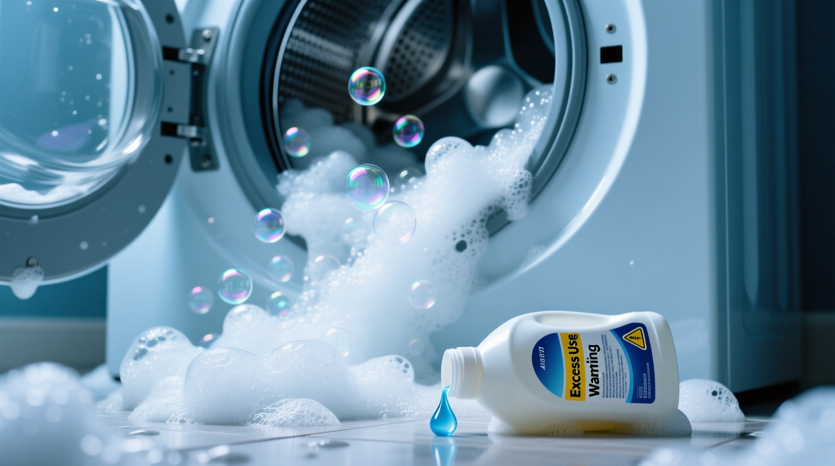 youre probably using too much laundry detergent