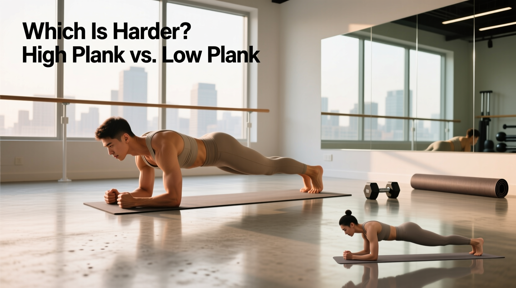 High Plank vs Low Plank Guide: Which Is Harder?