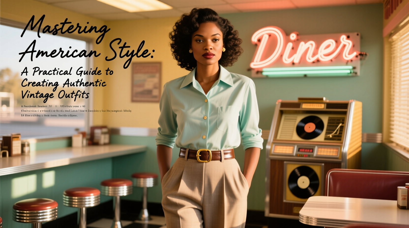 mastering american style a practical guide to creating authentic vintage outfits