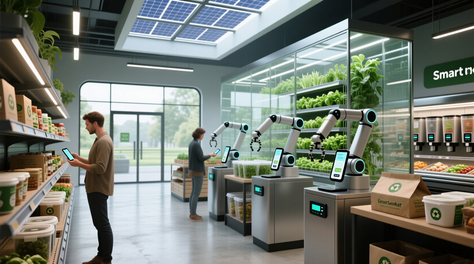 how smart supermarket could do away plastic packaging