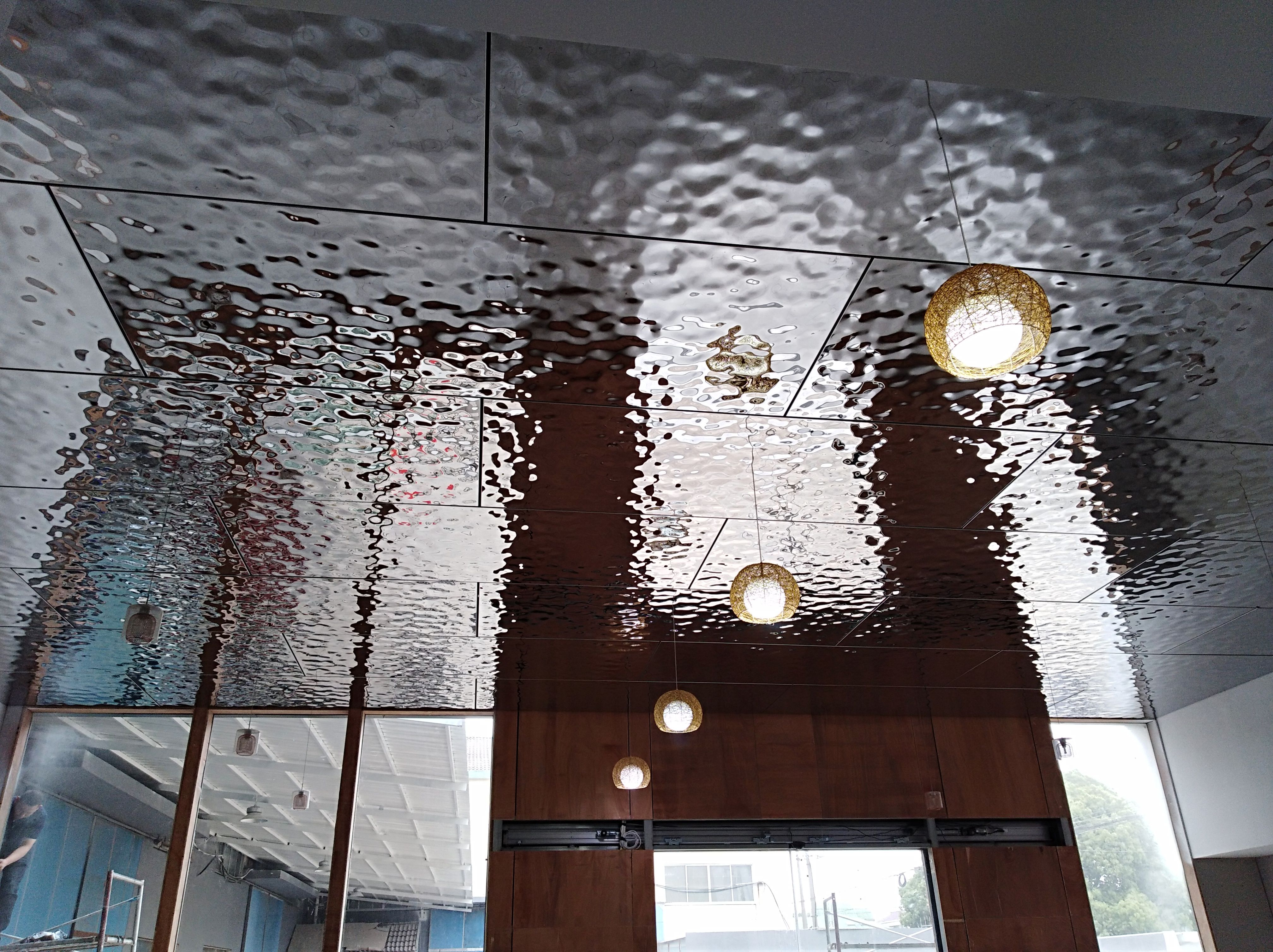 2D 3D Pattern Stainless Steel Plates 0.3mm 0.5mm Thick Water Ripple 304
