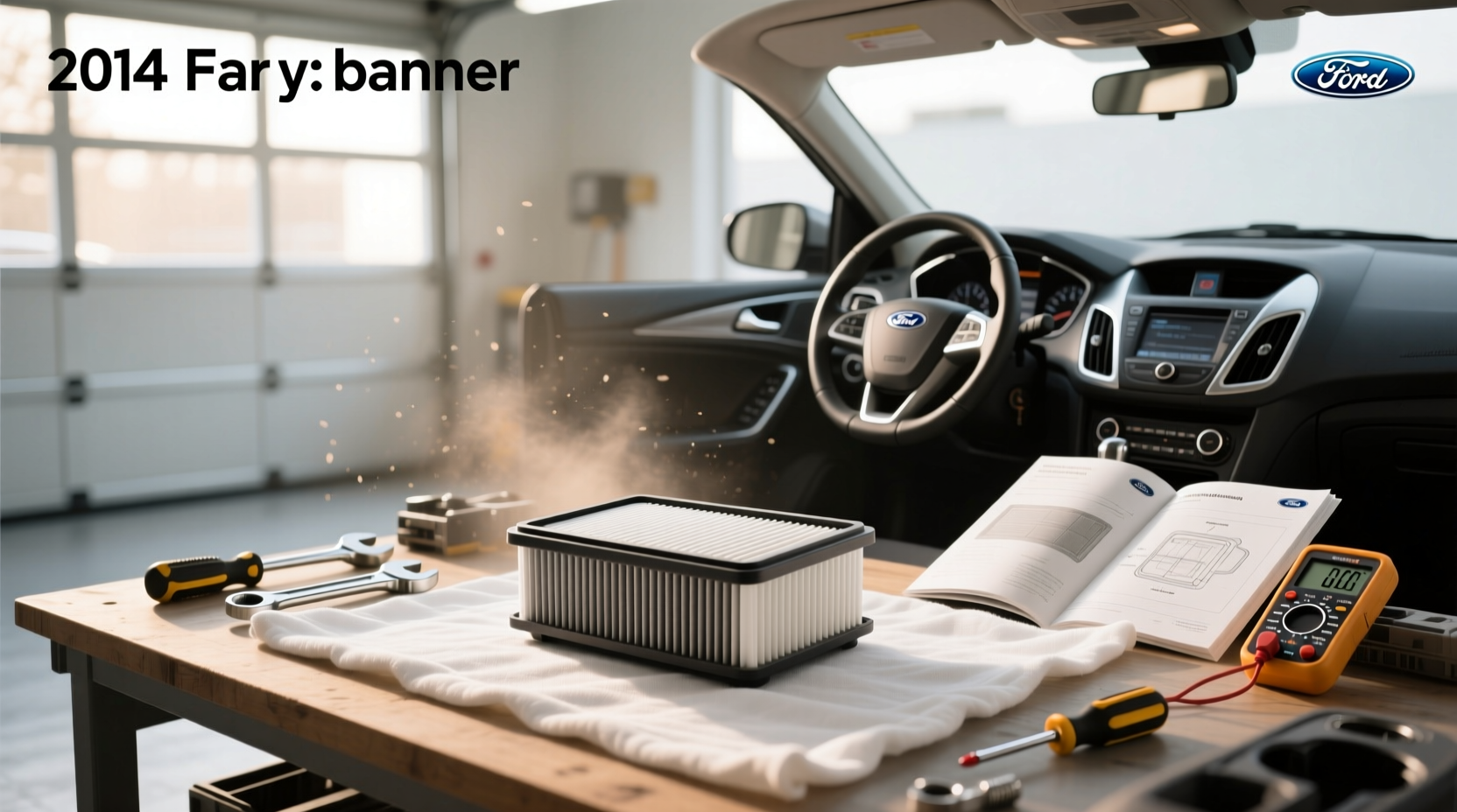 2014 Ford Focus cabin air filter installation location