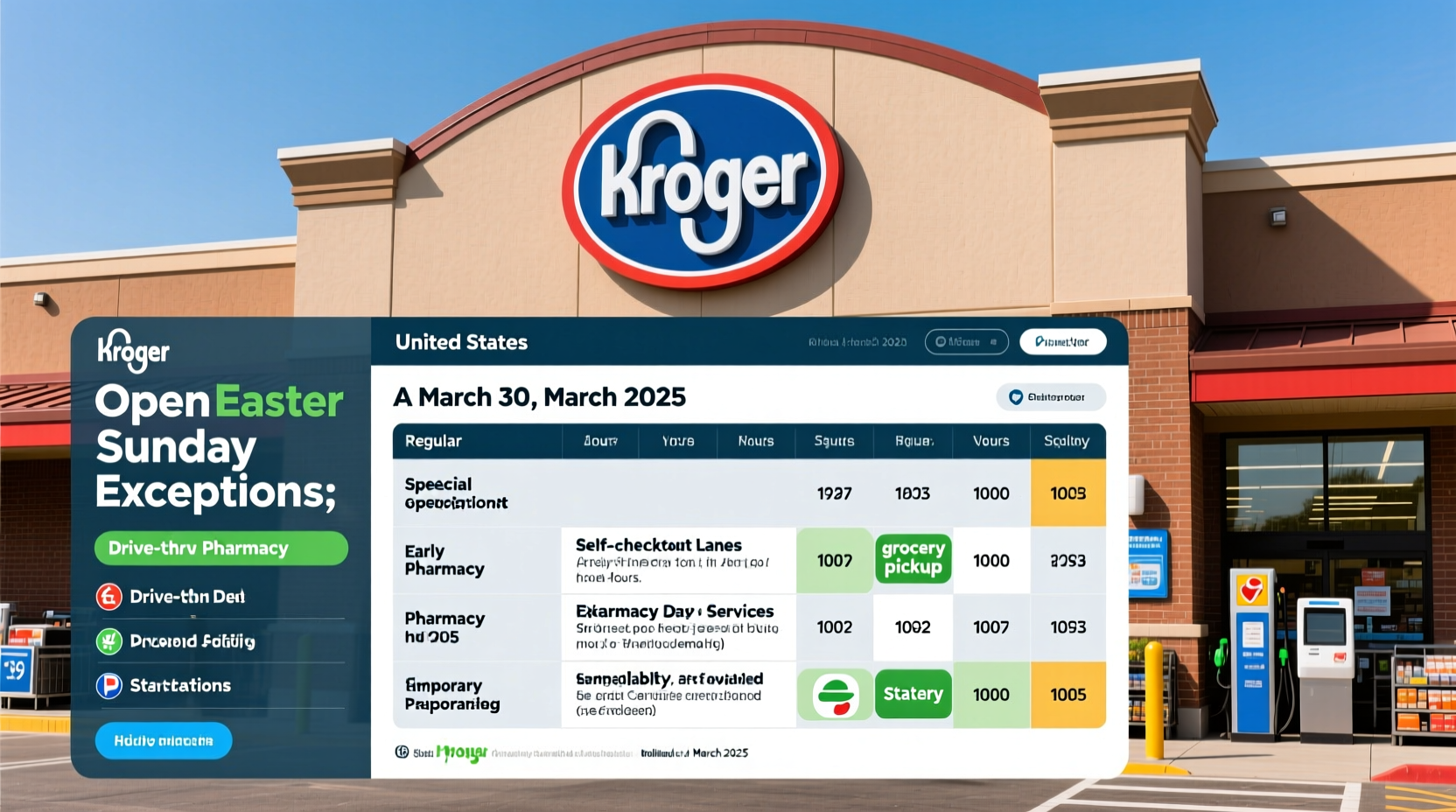 Is Kroger Open on Easter 2025?