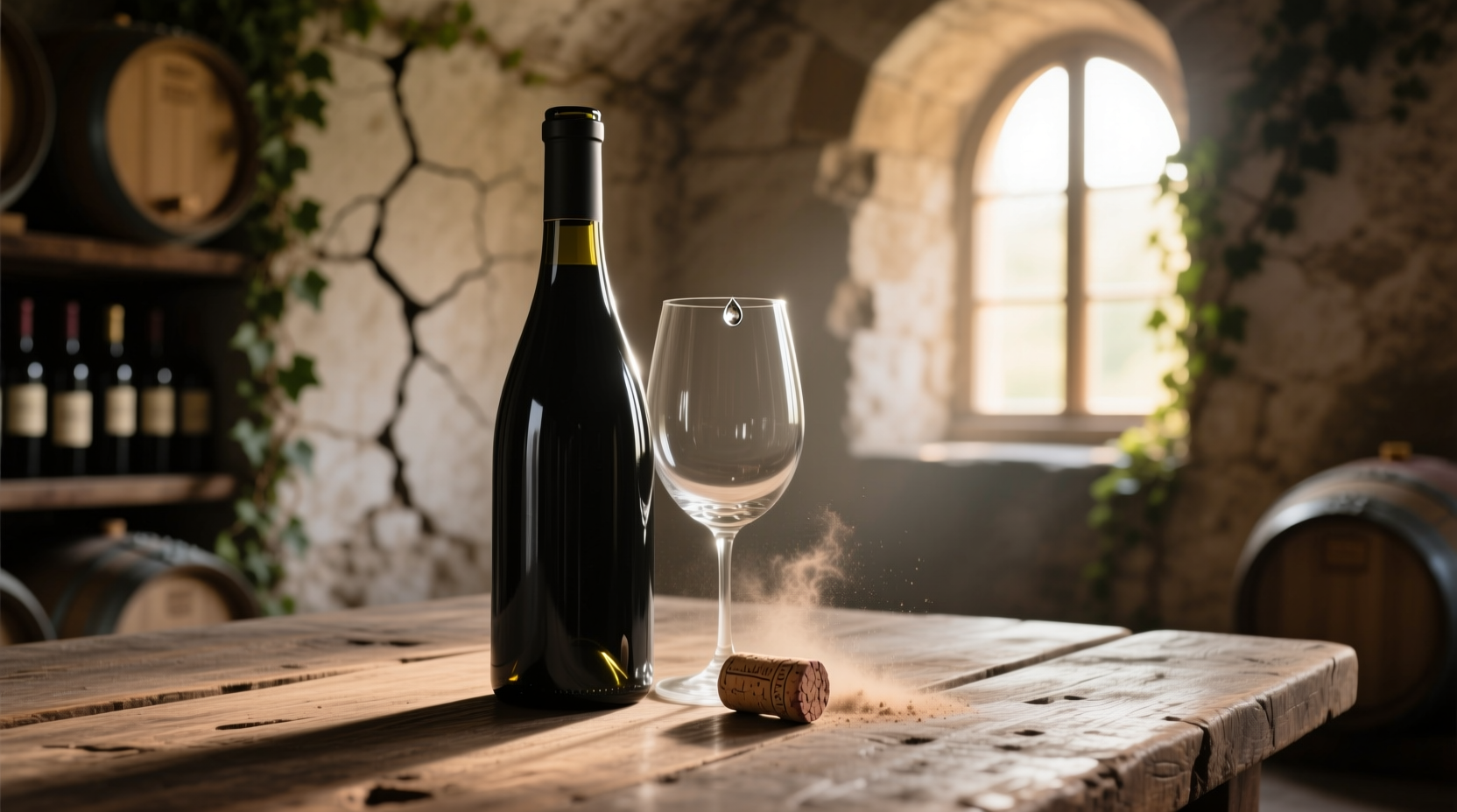 open wine bottle without corkscrew