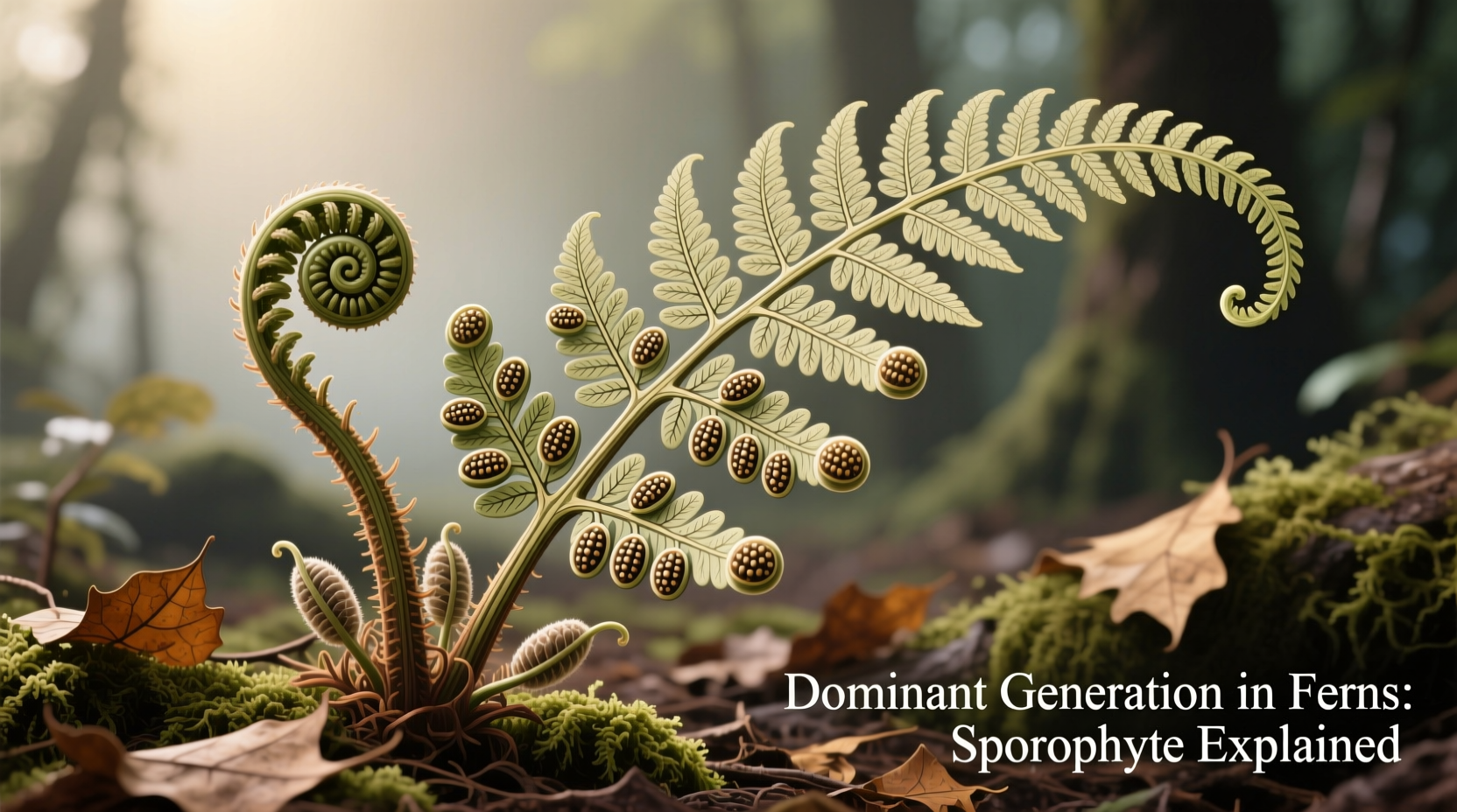 Dominant Generation in Ferns: Sporophyte Explained