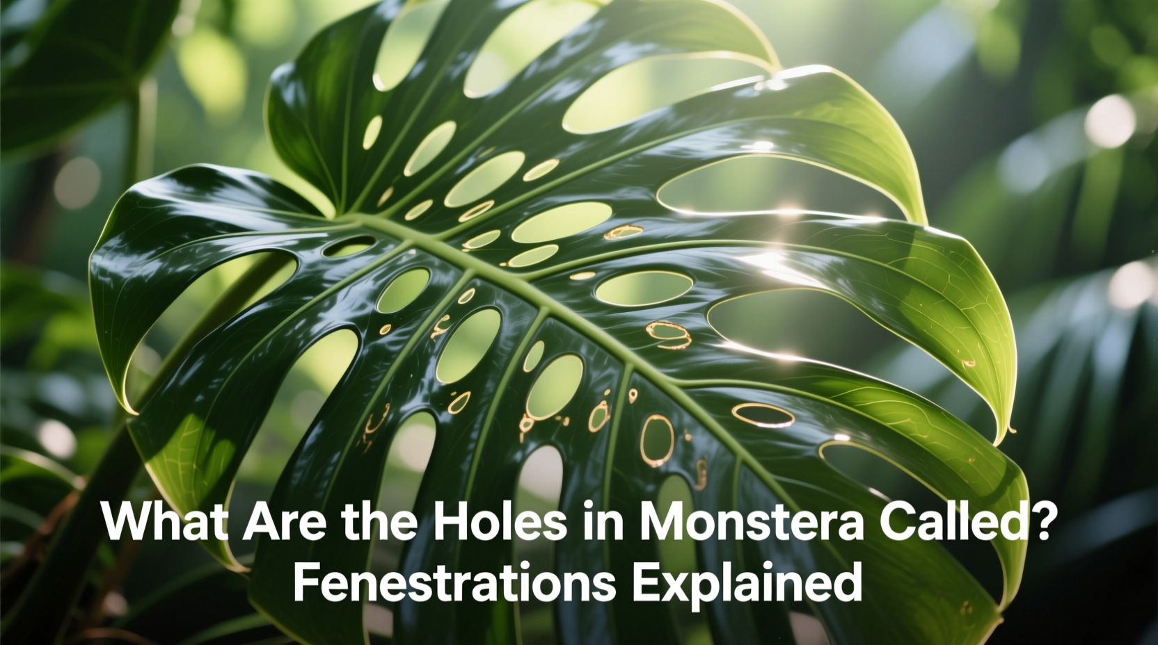 What Are the Holes in Monstera Called? Fenestrations Explained