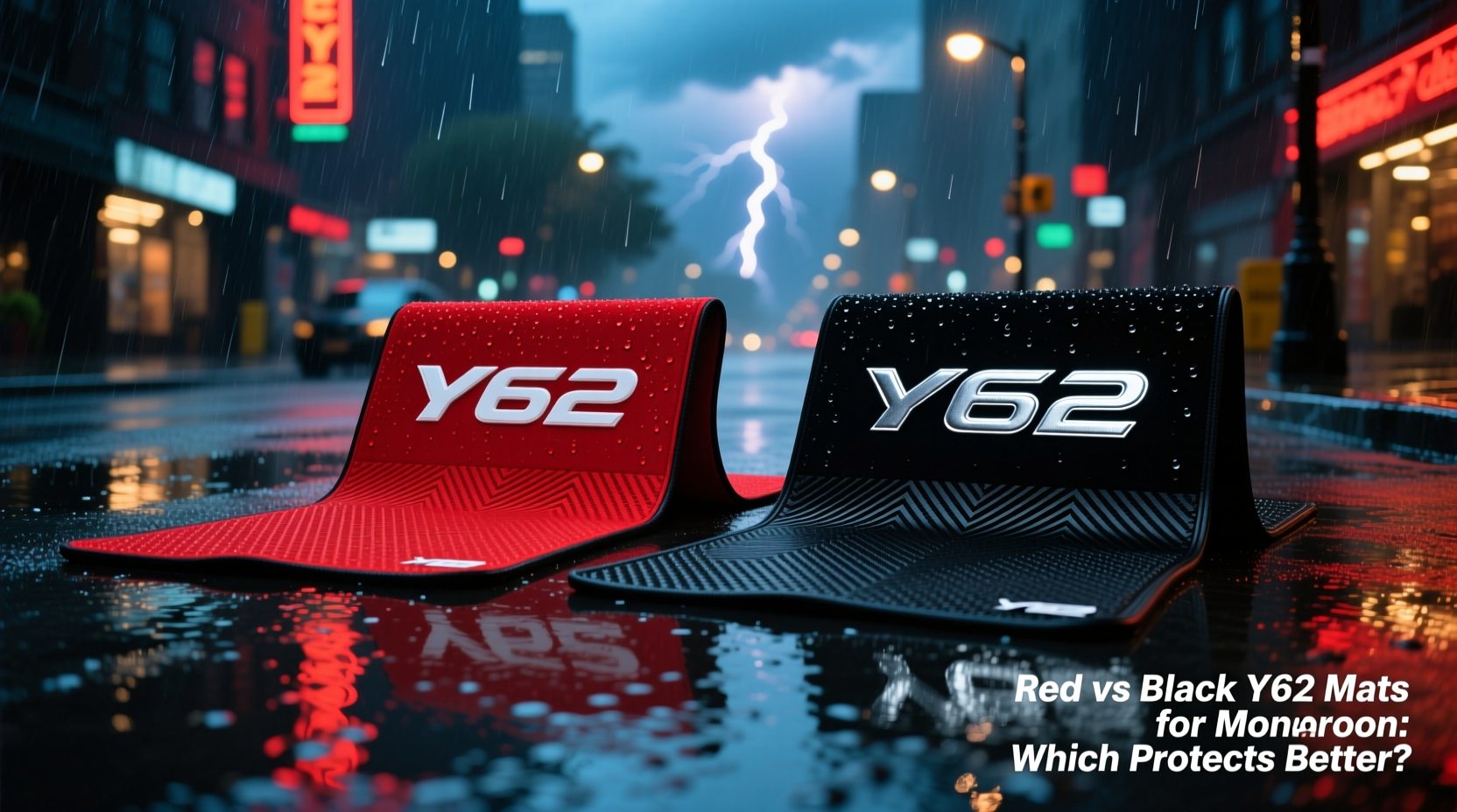 red vs black y62 mats monsoon