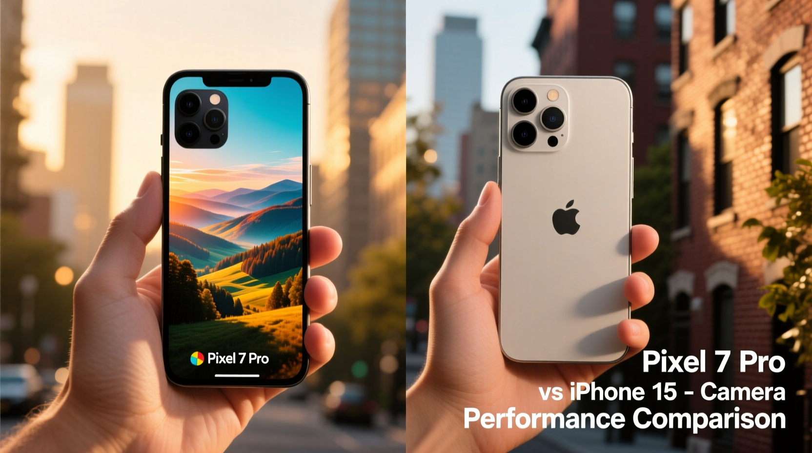 pixel 7 pro or iphone 15 which phone actually takes better pictures