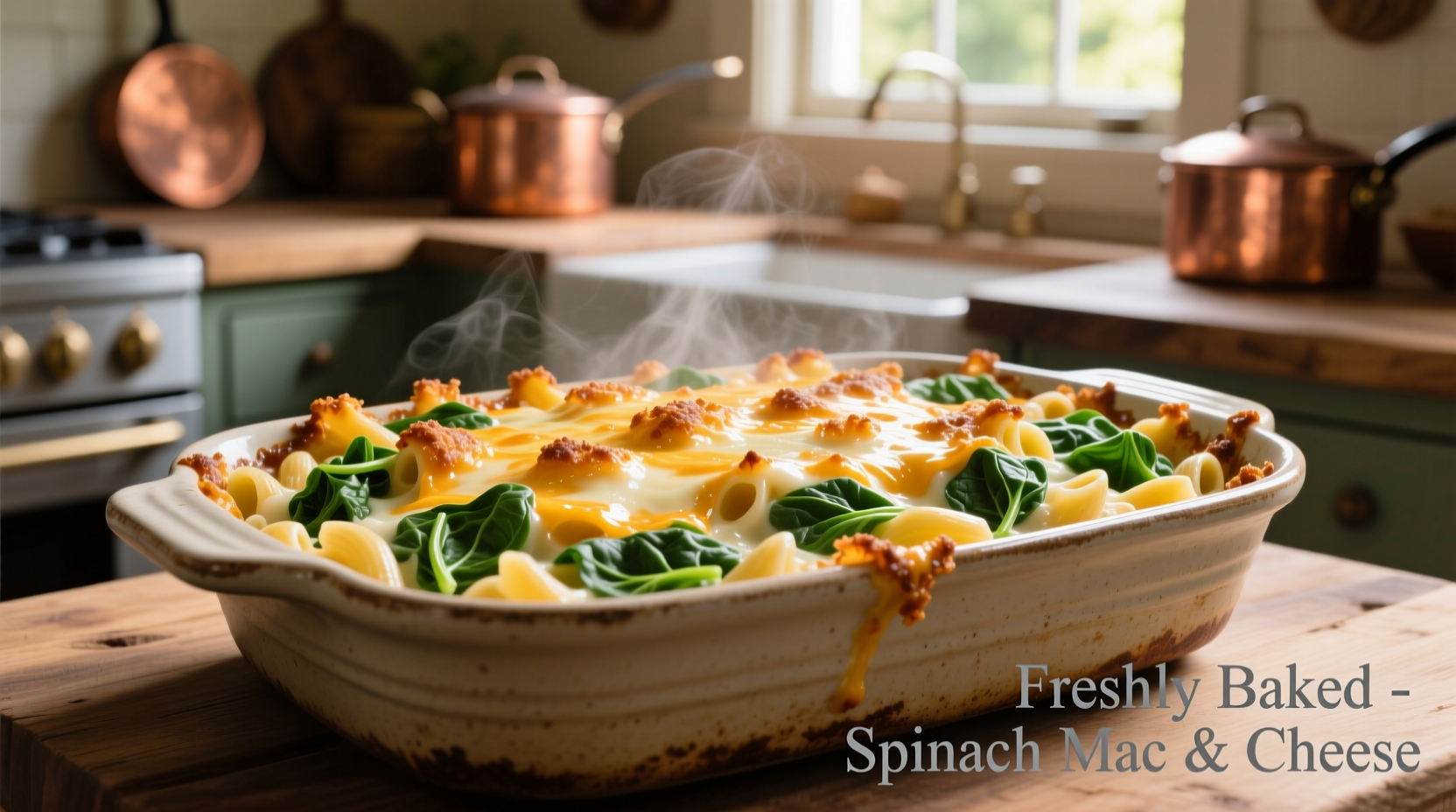 Creamy Spinach Mac and Cheese Recipe Made Simple