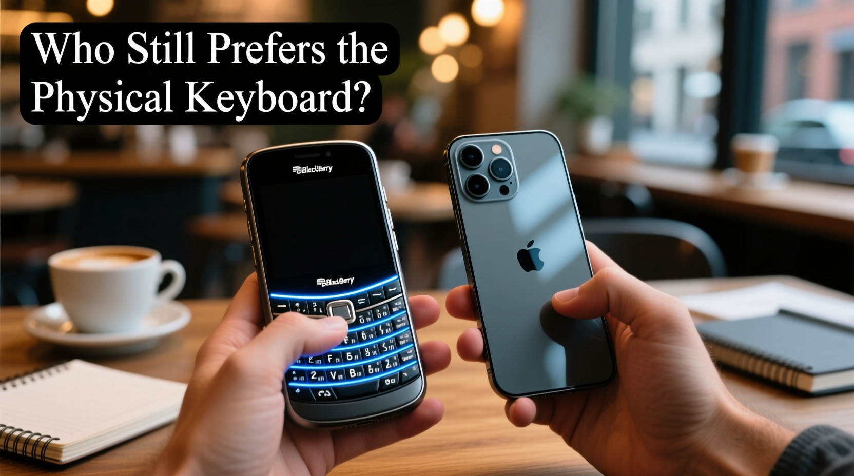 blackberry key2 vs iphone who still prefers the physical keyboard