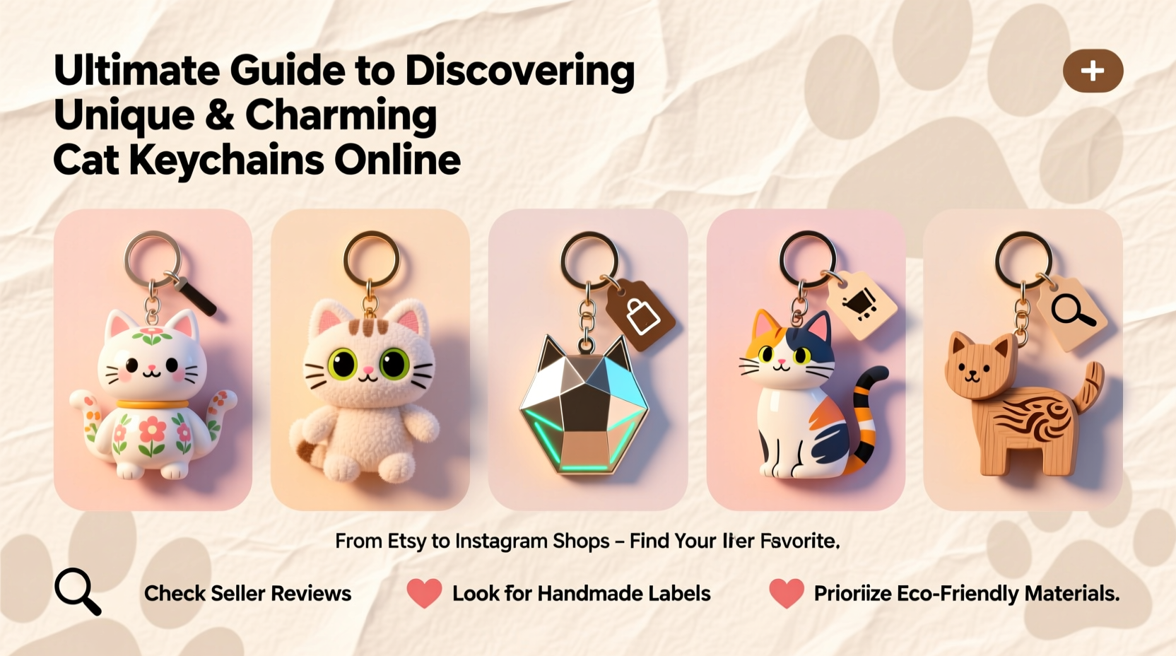 ultimate guide to discovering unique and charming cat keychains online