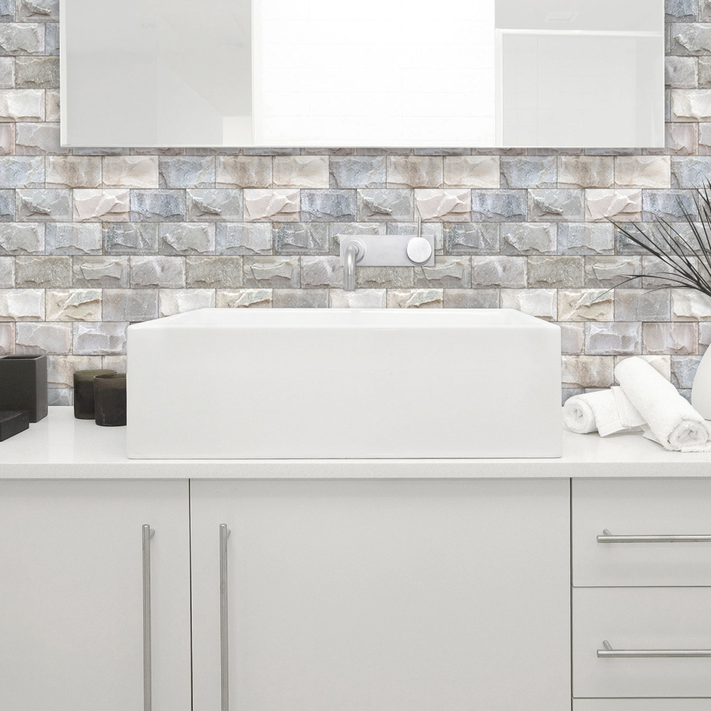 Three-dimensional stone wall stickers great wall sticker 3D effect 3m wall sticker