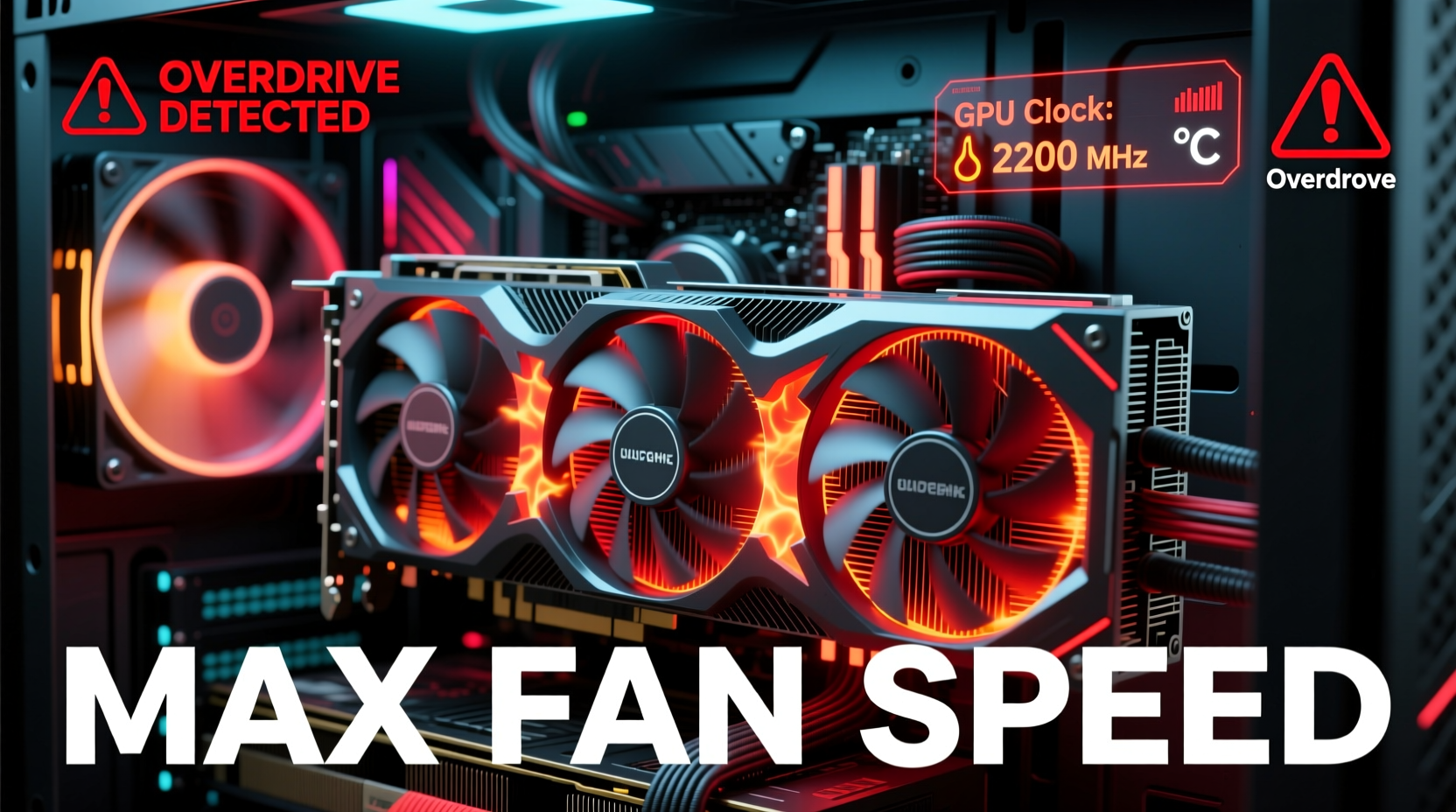 gpu fan max speed causes and solutions for overdrive
