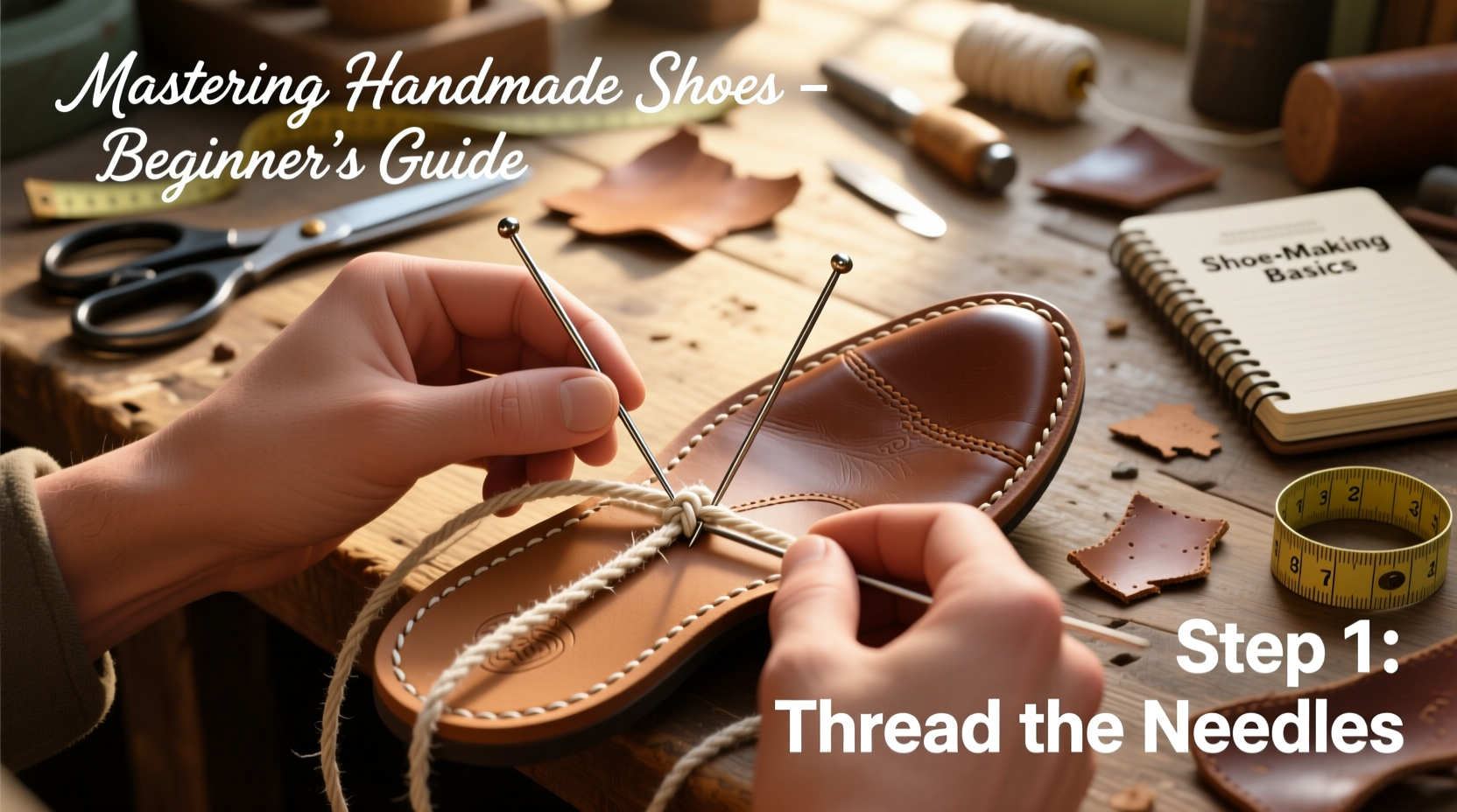 mastering how to make shoes on two needles step by step guide for beginners