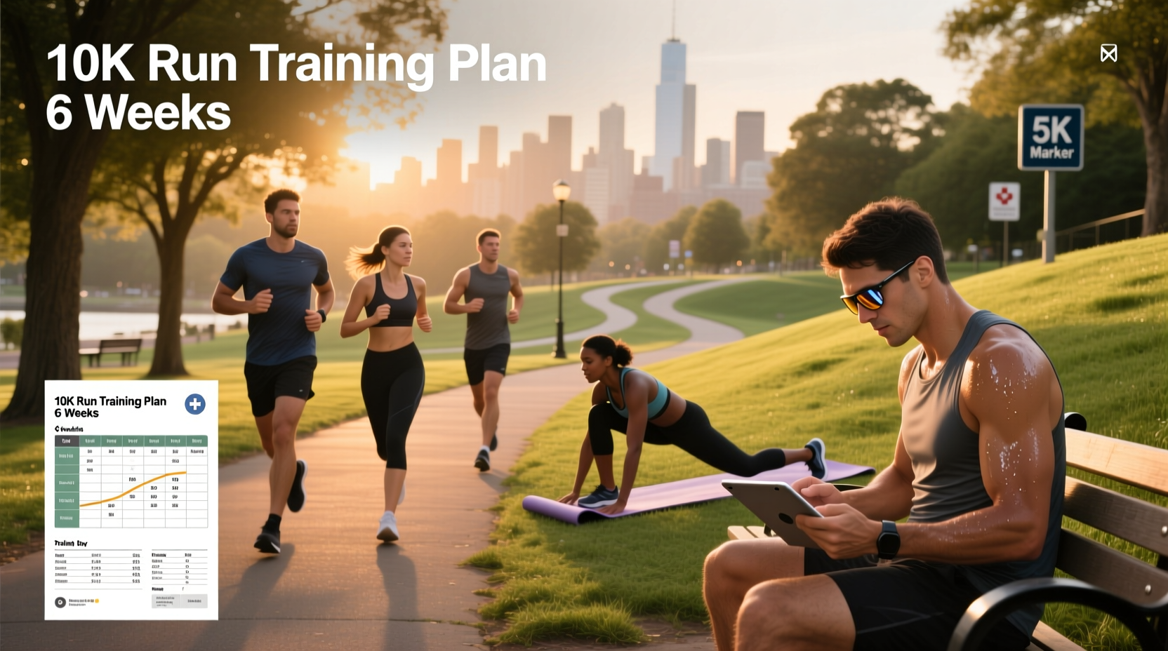 6 week 10k training plan guide