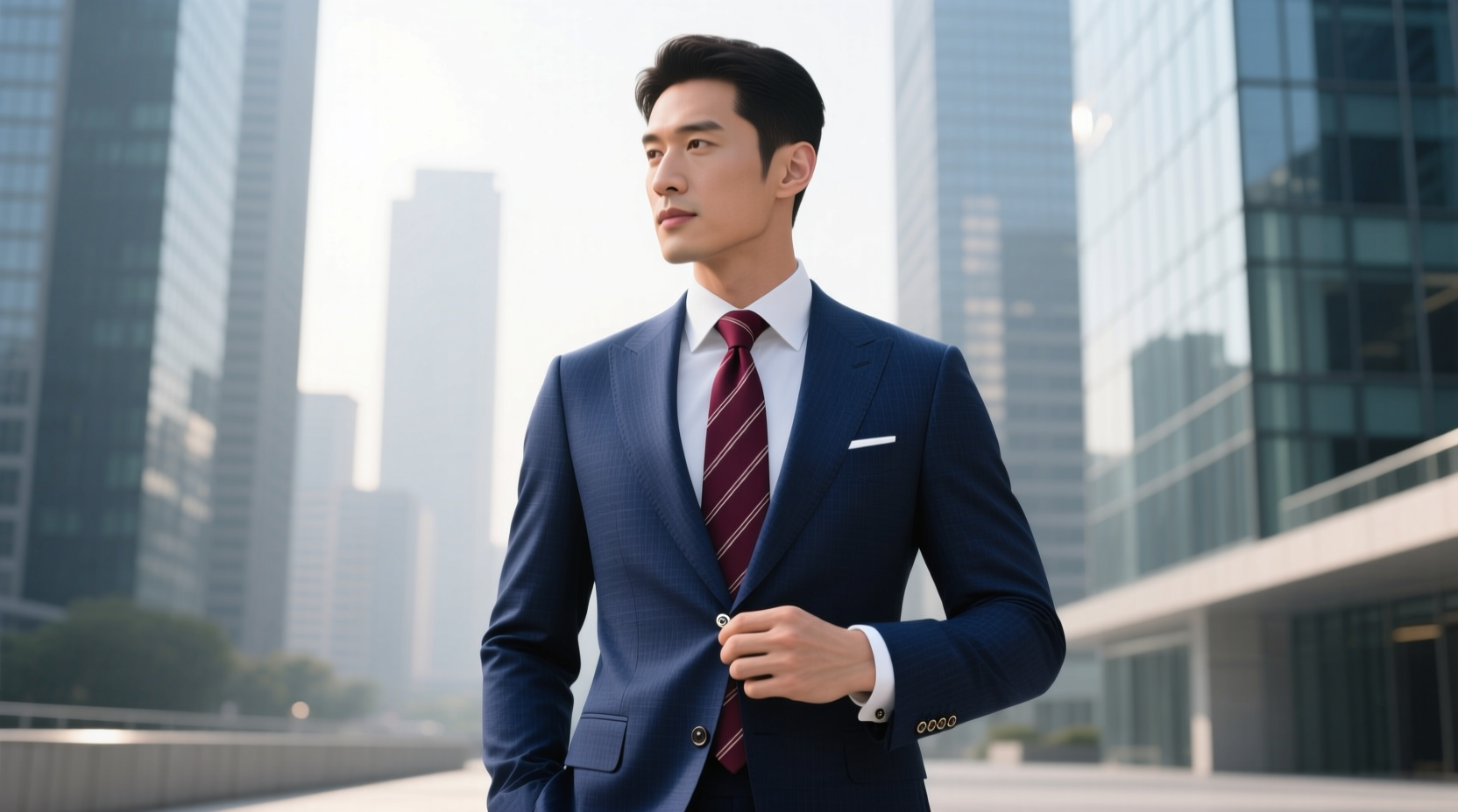 learn to correctly match your tie to your suits and dre