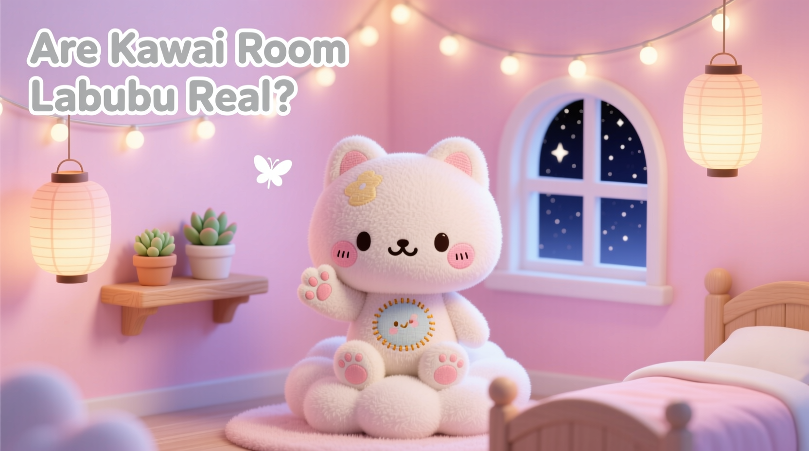 are kawaii room labubu real