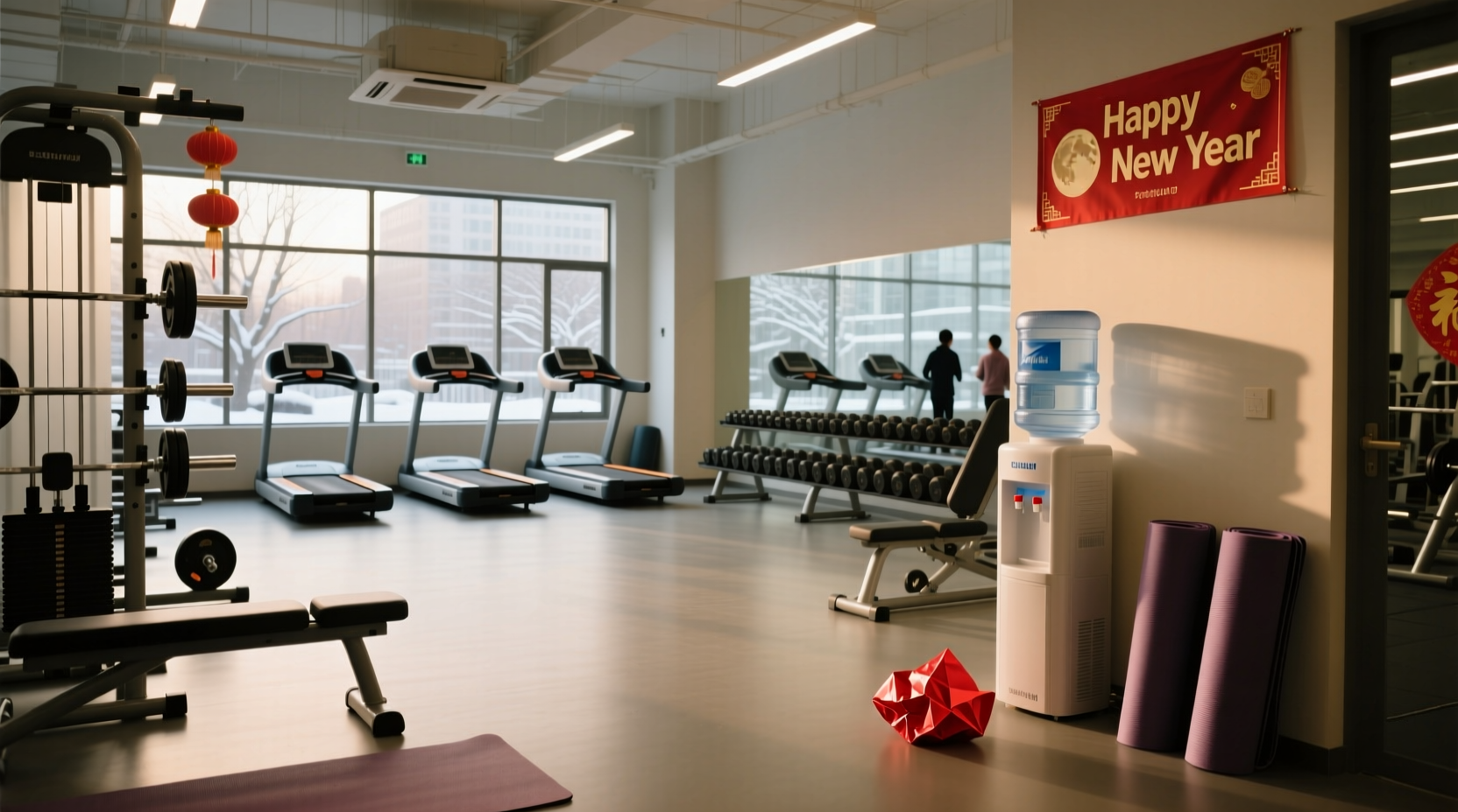 Gyms Typically Less Busy by Late February After New Year