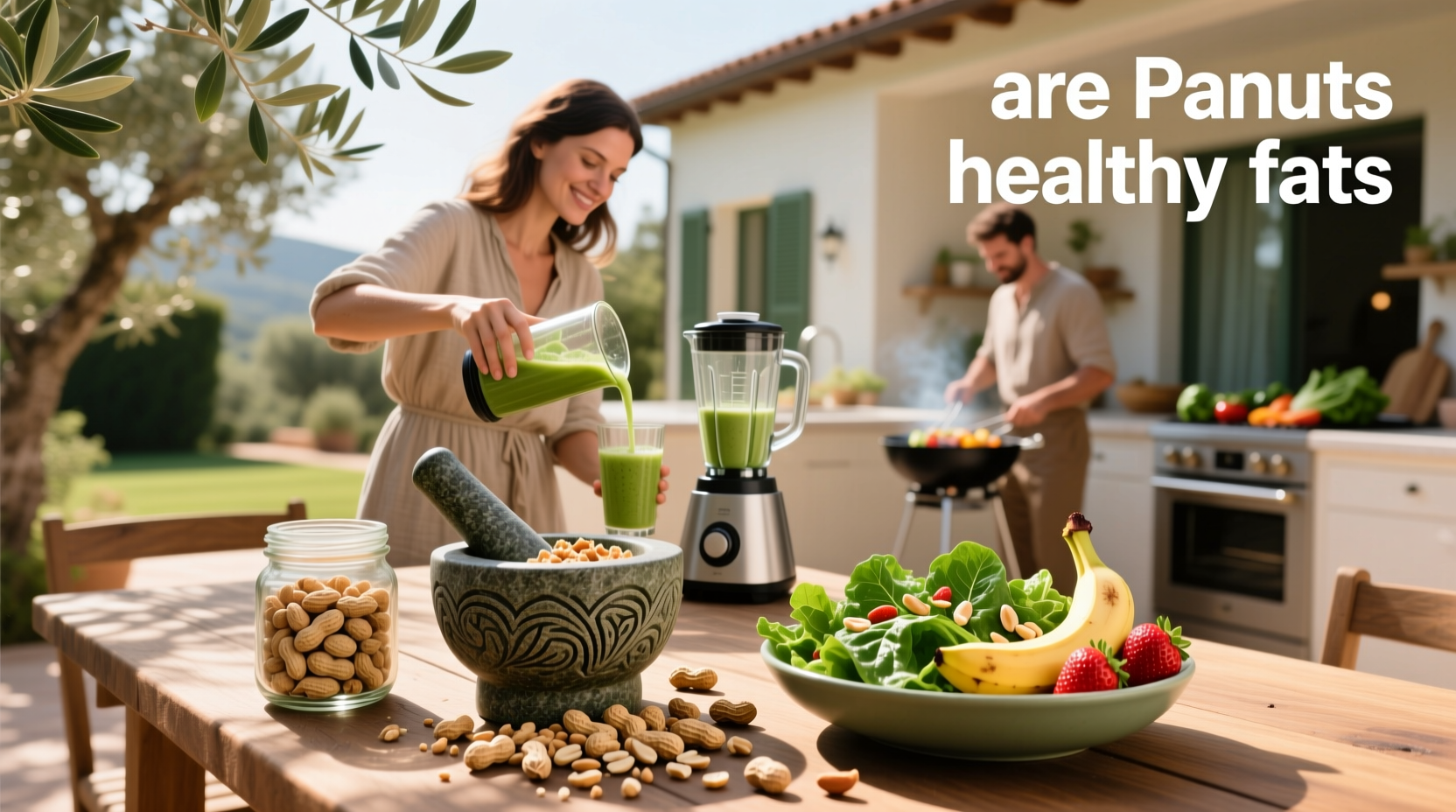 are peanuts healthy fats