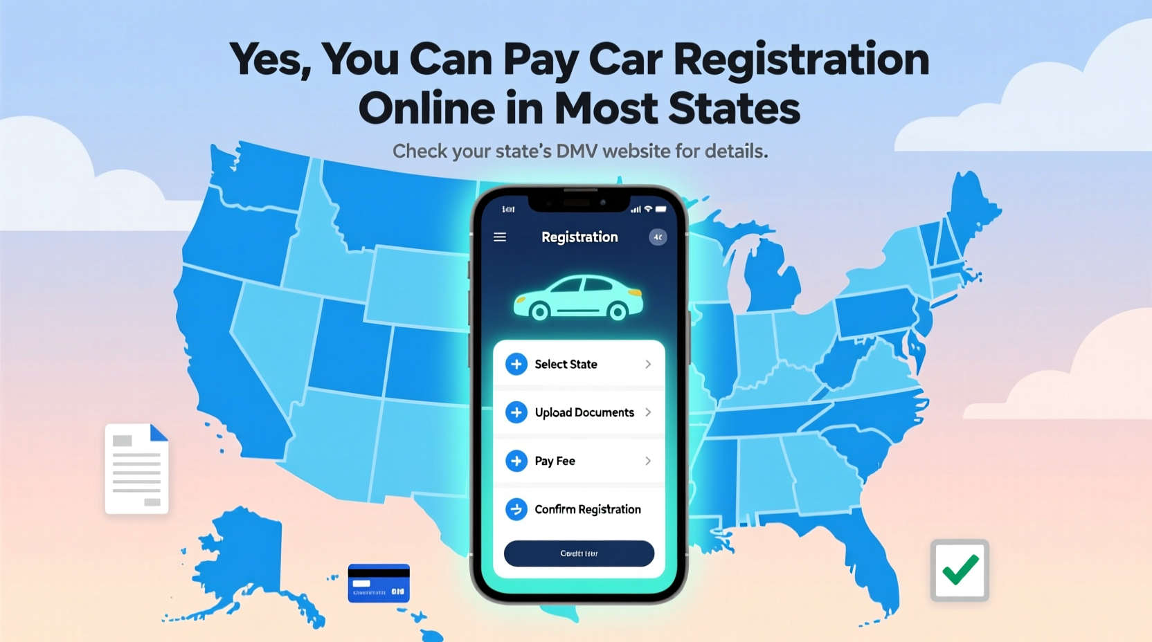 can i pay car registration online