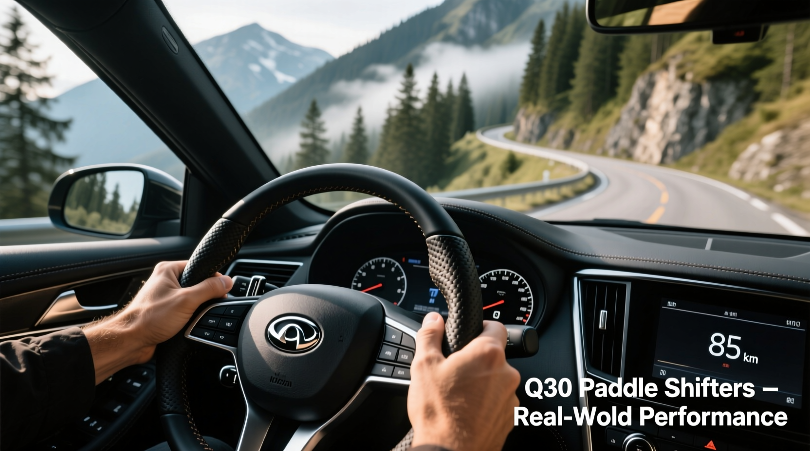 q50 paddle shifter mountain driving