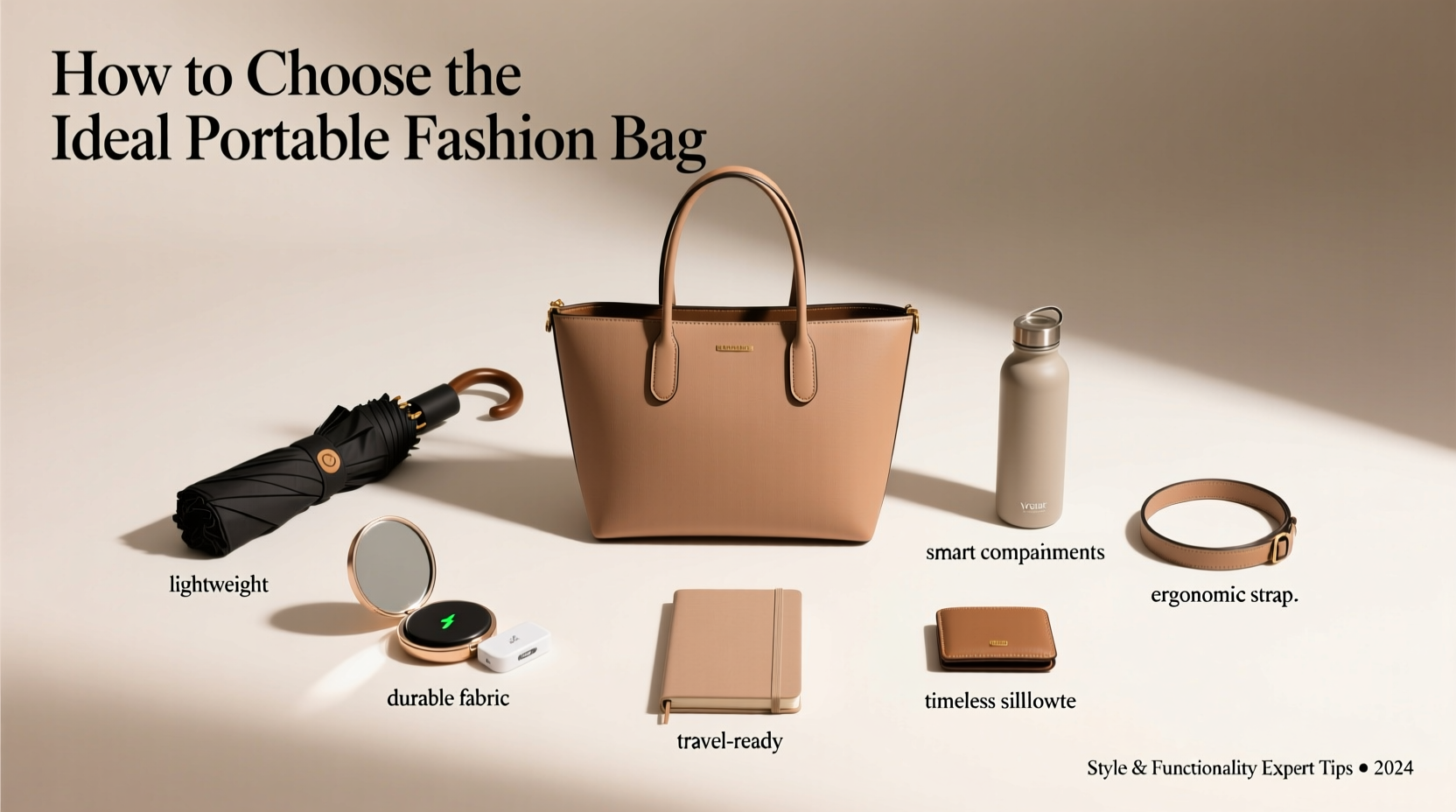 how to choose the ideal portable fashion bag expert tips for style and functionality