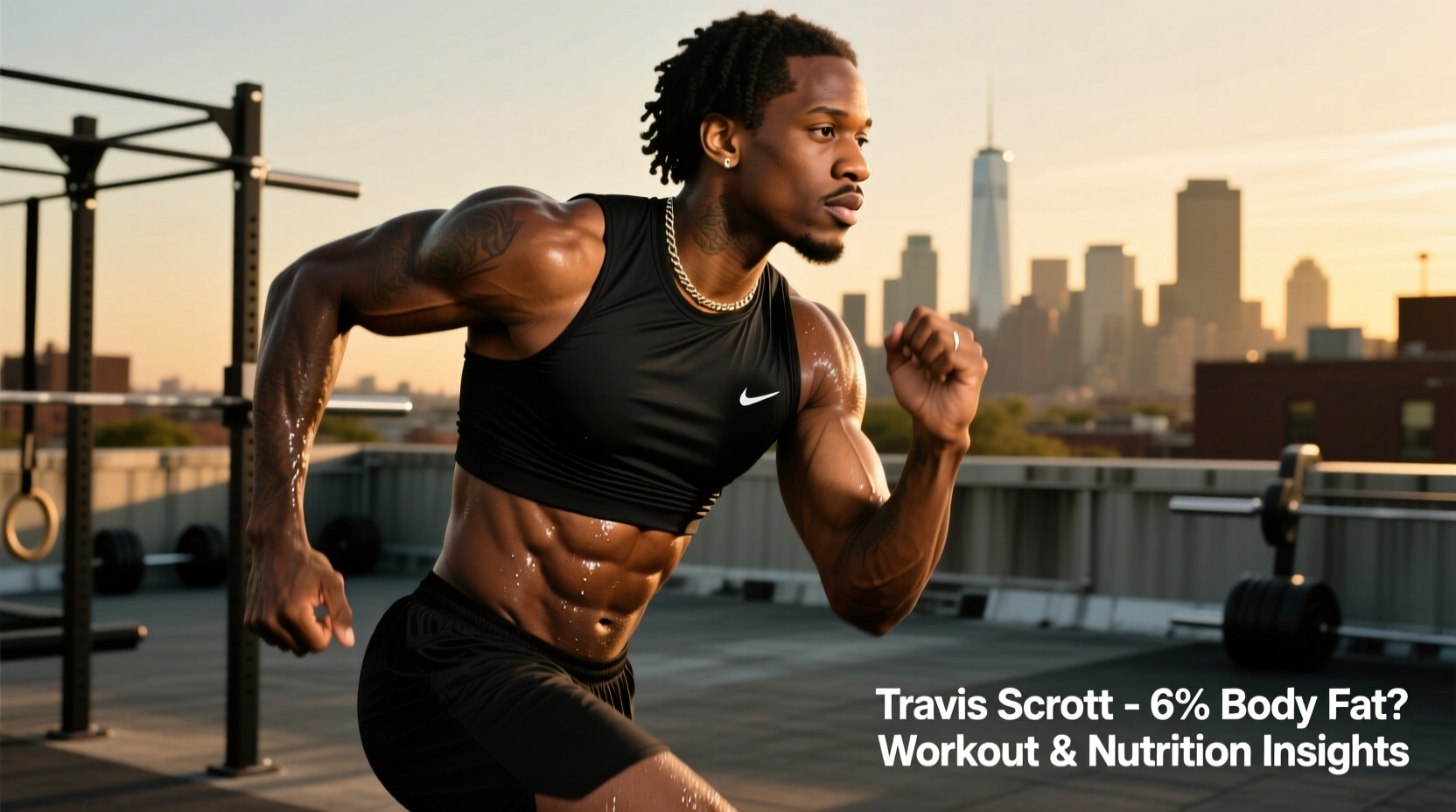 why is travis scott so lean workout body fat insights