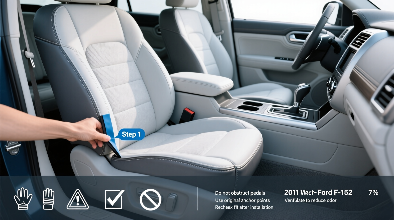 2011 ford f150 seat covers