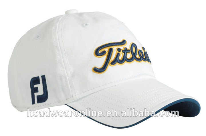 Designer custom logo embroidery running hat, private label baseball cap