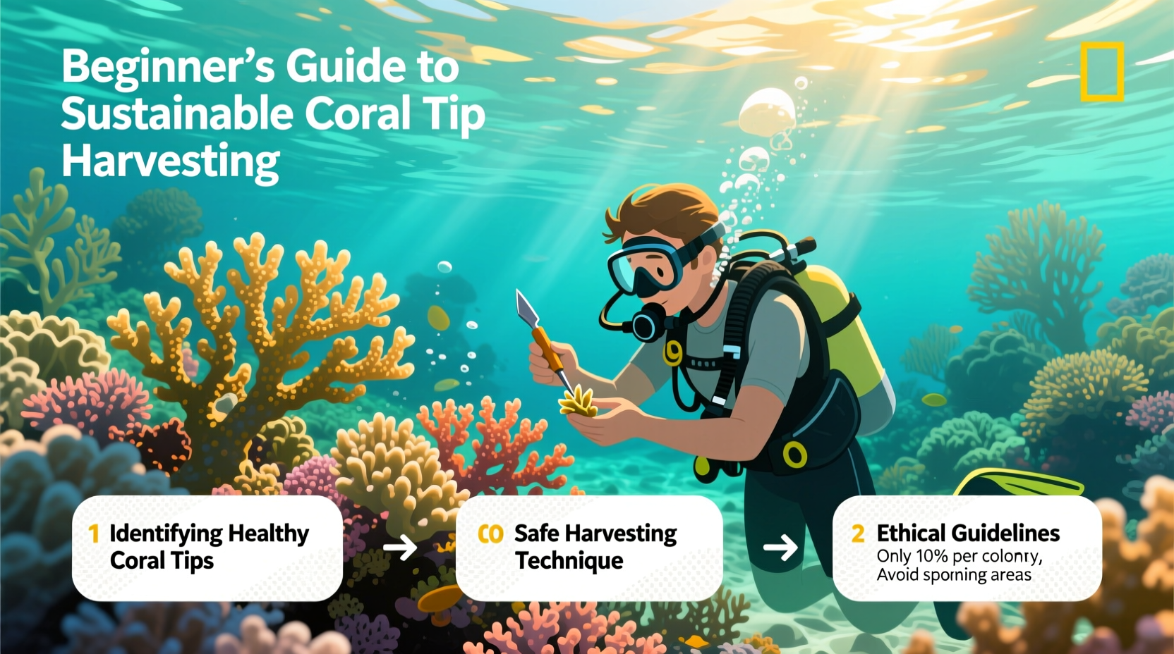 the ultimate guide to finding and harvesting coral tips for beginners