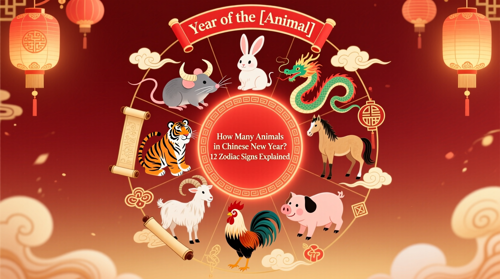 how many animals in chinese new year