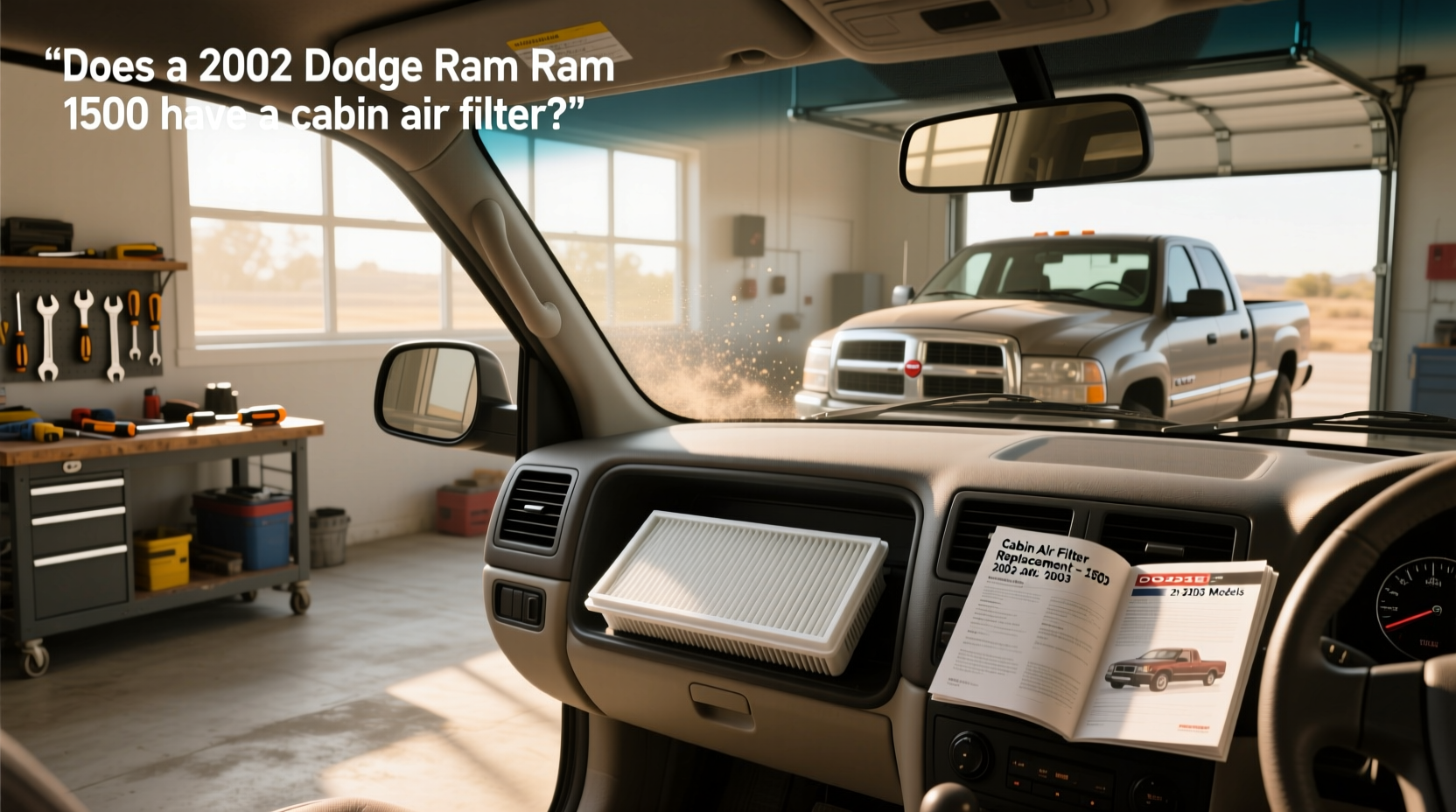 2002–2003 dodge ram 1500 cabin air filter guide