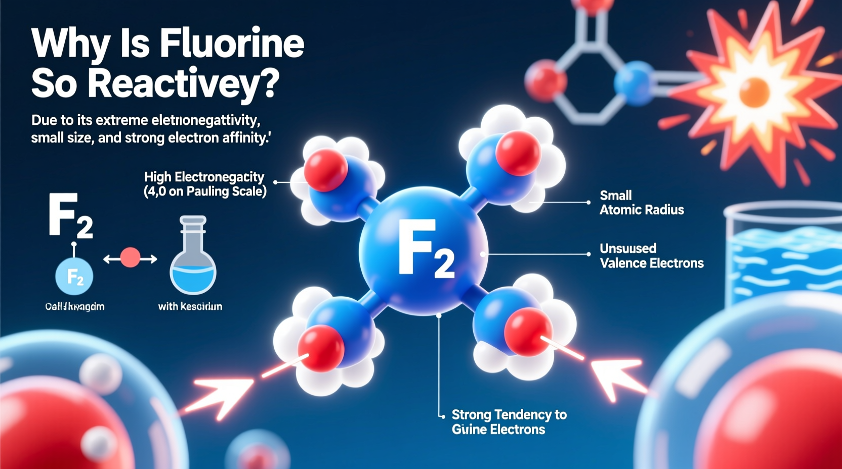 why is fluorine so reactive understanding its high reactivity