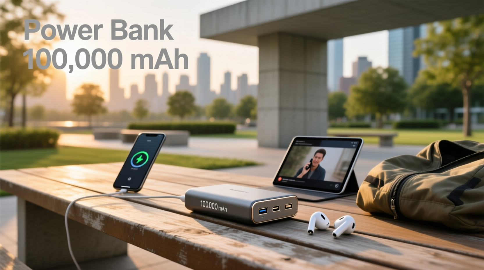 100,000mah power bank real world use air travel limits