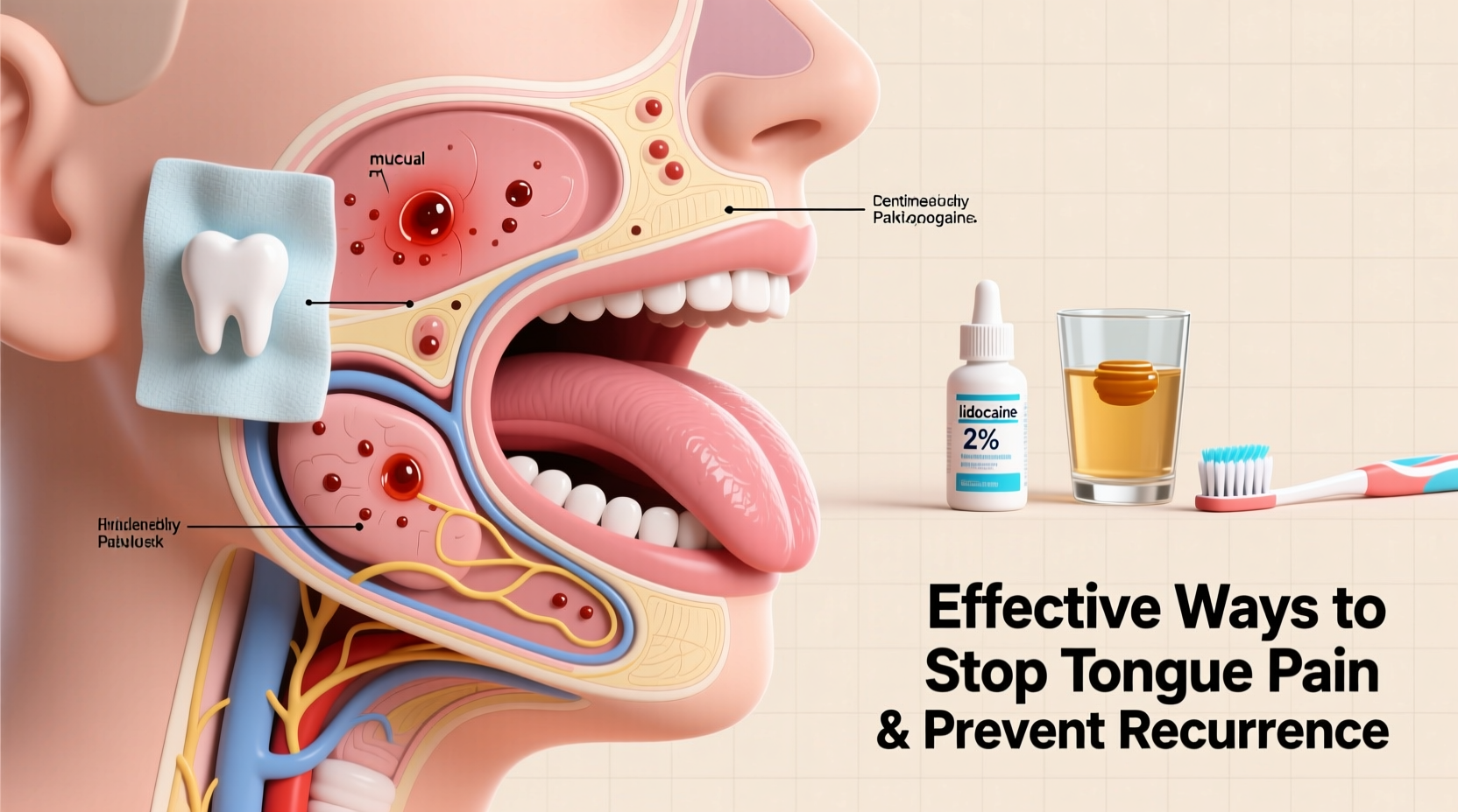effective ways to stop tongue pain quickly and prevent it from returning