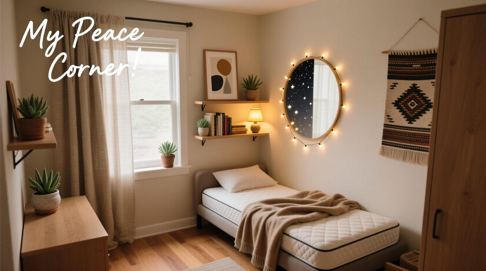 creative ways to transform your small dorm room into a comfortable home sanctuary