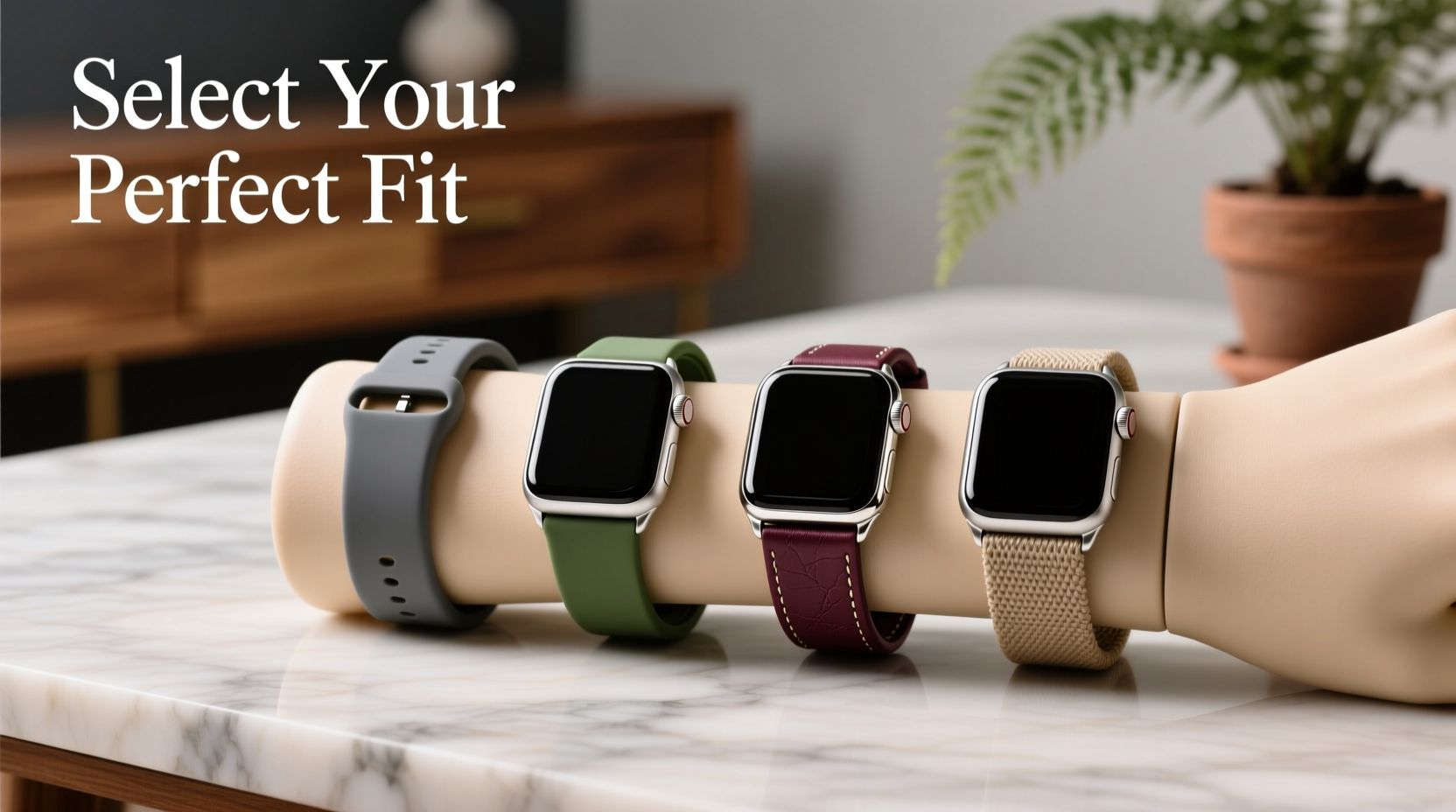 how to select the ideal apple watch band material for comfort and style