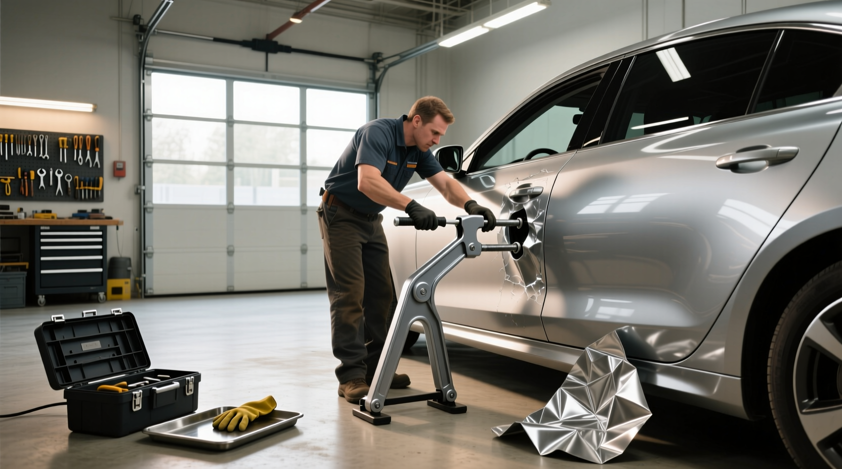How Does a Dent Puller Work for Car Repair?