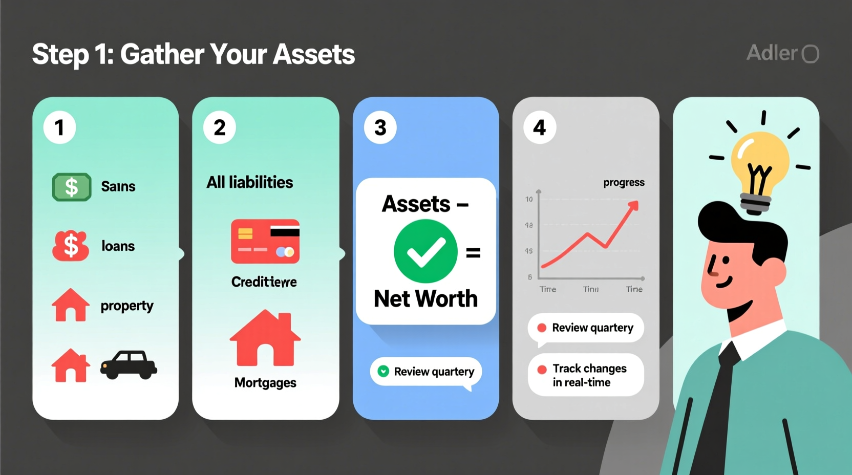 a step by step guide to accurately calculate your net worth and build financial clarity