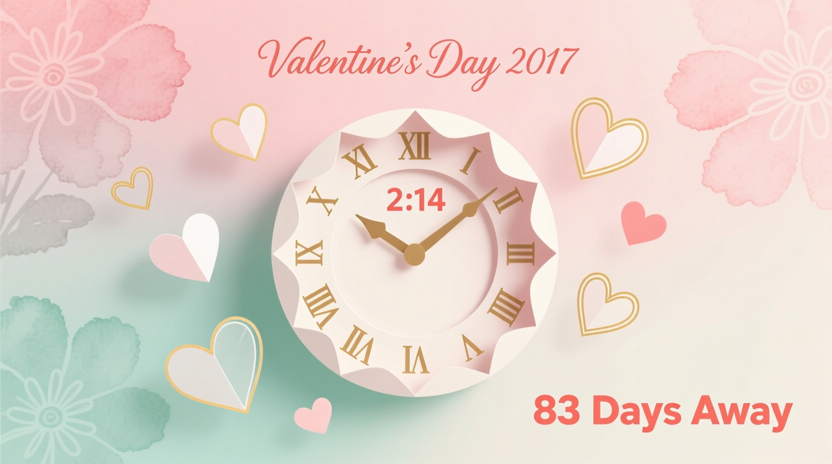 how many more days until valentines day in 2017