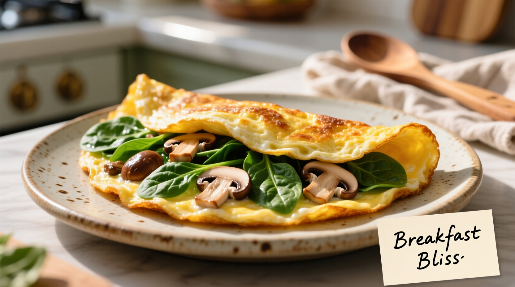 Perfect Spinach Mushroom Omelette: Fluffy Recipe & Pro Tips