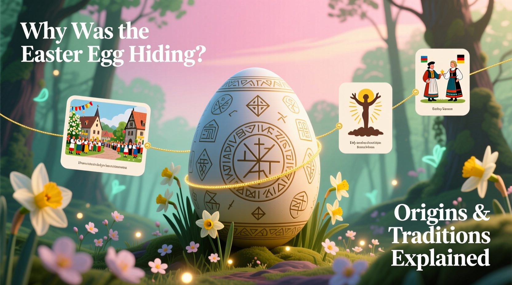 why was the easter egg hiding