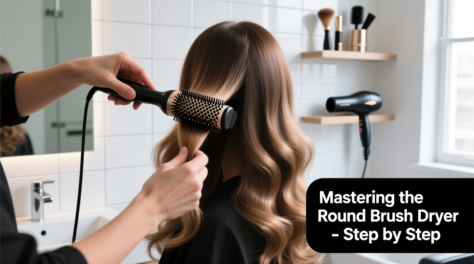mastering the round brush dryer step by step tips for salon quality blowouts at home