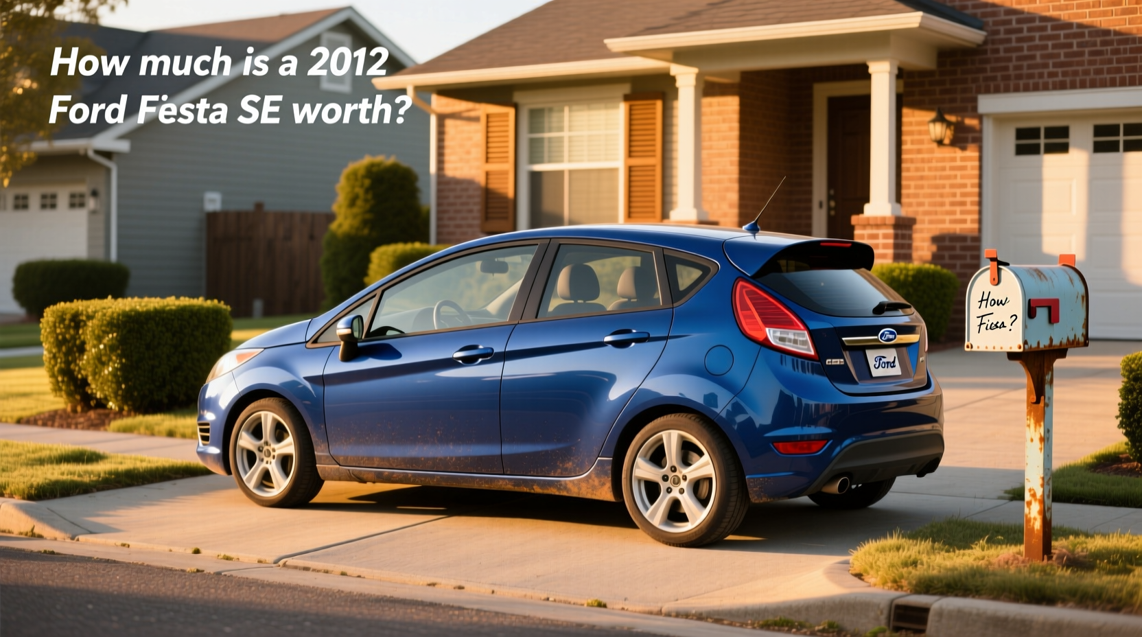 2012 ford fiesta se value guide