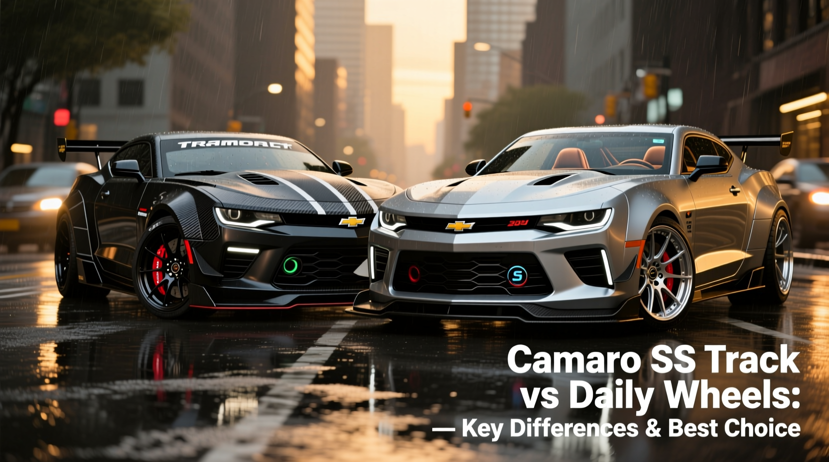 camaro ss track vs daily wheel